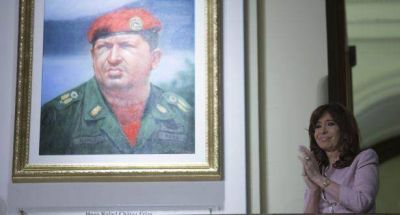 Cristina recordó a Chávez a tres años de su muerte