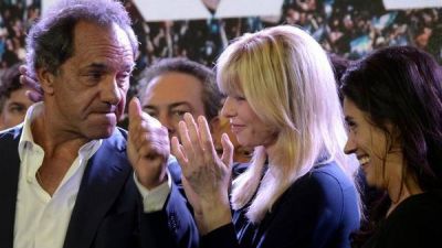 Scioli habl� del momento que vive con Karina Rabolini