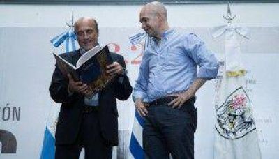 Larreta declar� Hu�sped de Honor al intendente de Montevideo
