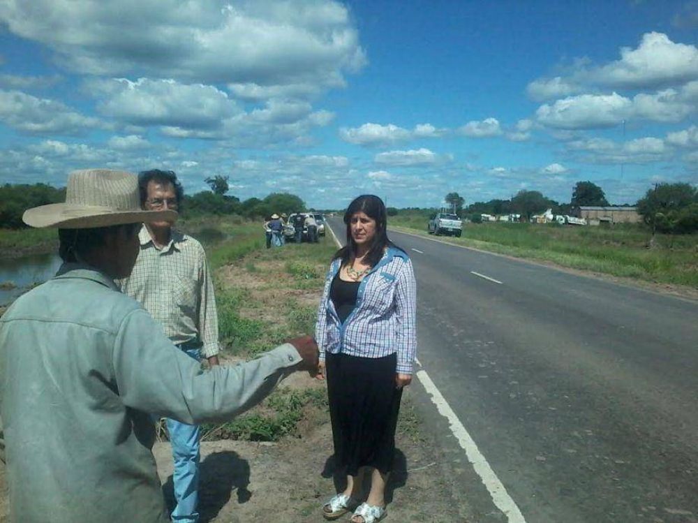 Diputados radicales recorrieron localidades del oeste formose�o