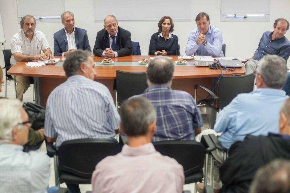 Arroyo se comprometi� a potenciar el Parque Industrial