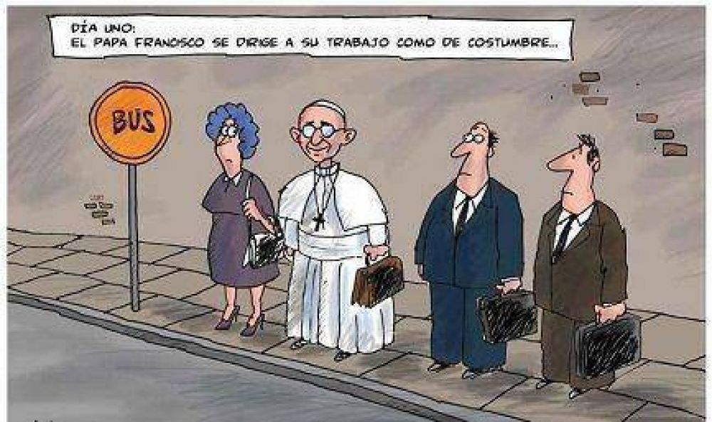 Bergoglio el caminante