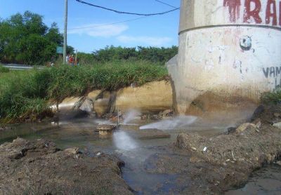 Alto Verde: redujeron la p�rdida de l�quidos cloacales