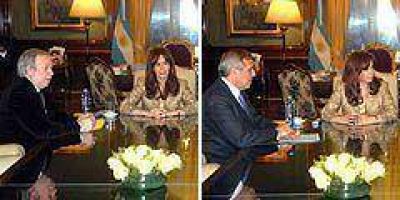 Los gobernadores Sapag y Peralta cerraron ronda de di�logo de Cristina