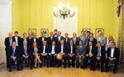Garro con Macri: 