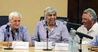 Moyano, Cal� y Barrionuevo postergan para el jueves reuni�n por la reunificaci�n
