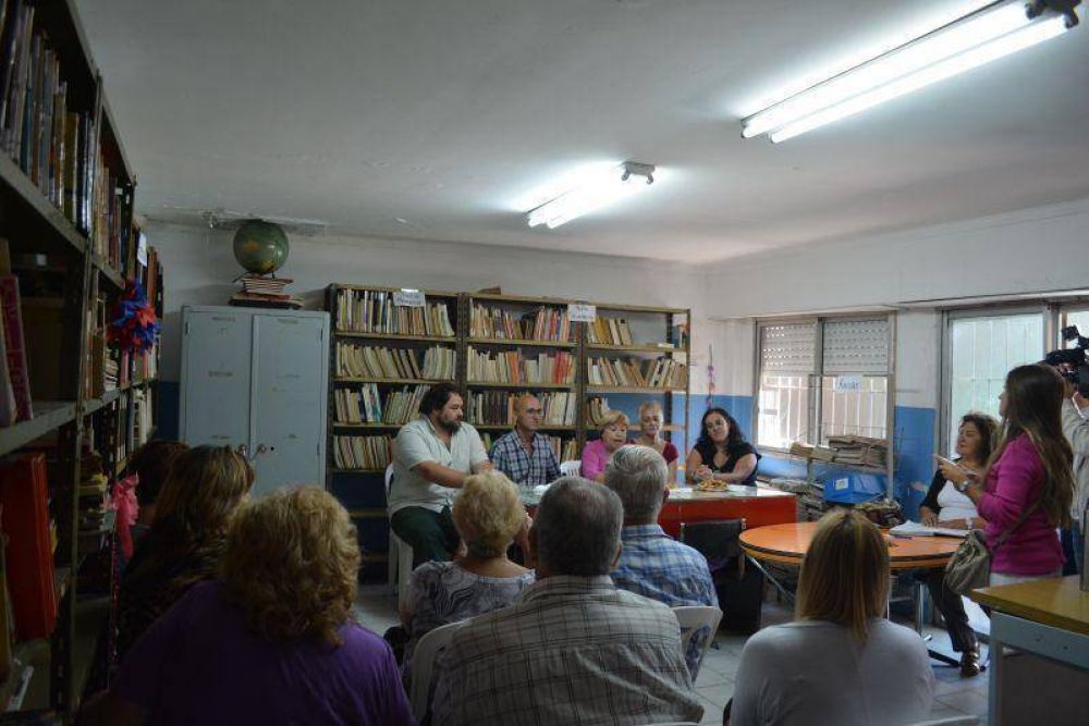 Se reinaugur� la Biblioteca Protegida del barrio El Progreso
