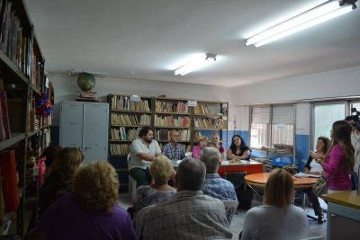 Se reinaugur� la Biblioteca Protegida del barrio El Progreso