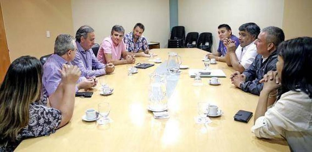 Zabaleta se reuni� con el Sindicato de Trabajadores Municipales