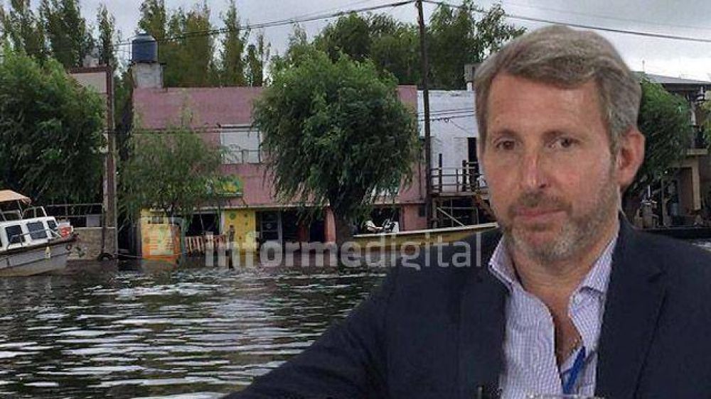 Paranacito necesita ayuda y Frigerio tiene all� su finca inundada	