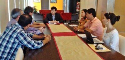 El ministro se reuni� con el intendente de San Pablo