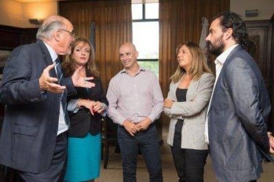 Ocampo recibi� a Tomada, Cerruti y Garr�