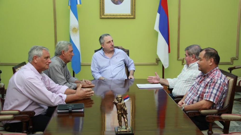 Passalacqua ratific� apoyo a representantes del sector forestal