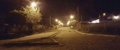 Contin�a los trabajos de renovaci�n en la iluminaci�n de calles de San Pedro