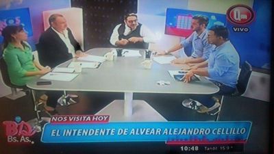 EL INTENDENTE CELLILLO PARTICIPO DEL PROGRAMA �BUENOS DIAS BUENOS AIRES�