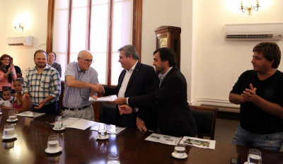 El Gobierno Provincial entreg� m�s de 1,3 millones de pesos al Movimiento Los sin Techo