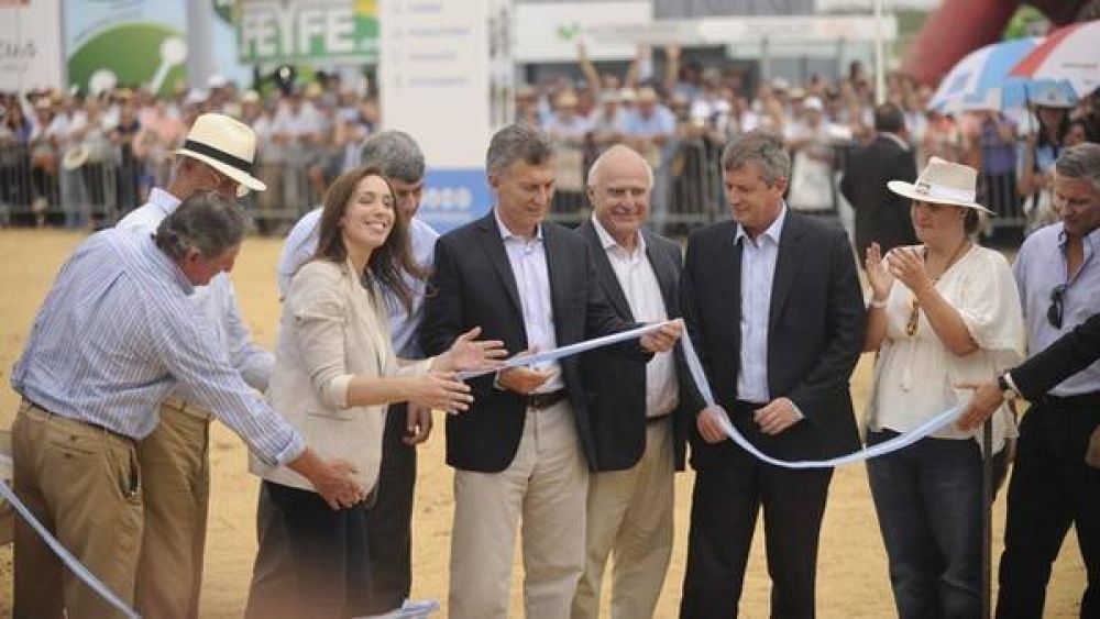 Expoagro 2016. Macri convoc� al campo a �trabajar m�s�