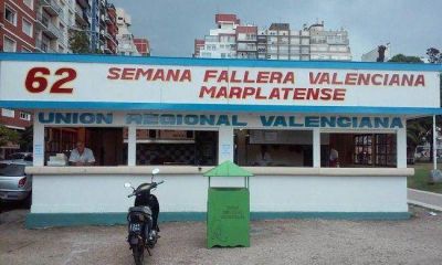Fiesta valenciana: comenz� el armado del monumento fallero
