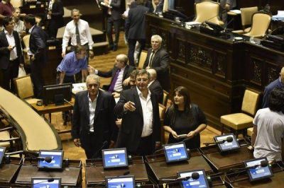 D�a de furia para los diputados del FpV: cruces, empujones y �un arma?