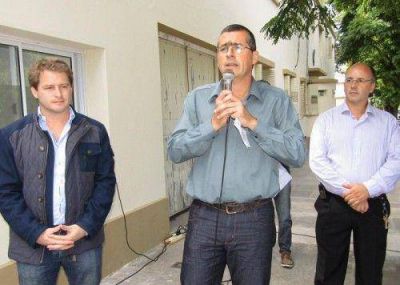 Suescun inaugur� junto a Campbell una oficina de Control y Seguridad Vial