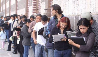 Ciudad: La desocupaci�n es de casi 7%