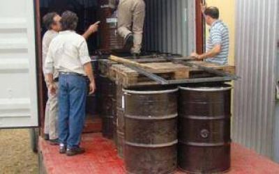 Exaltaci�n de la Cruz: Intendente S�nchez inaugur� planta Agroap�cola