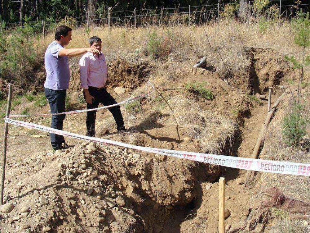 Realizan obras de infraestructura en Cerro Radal