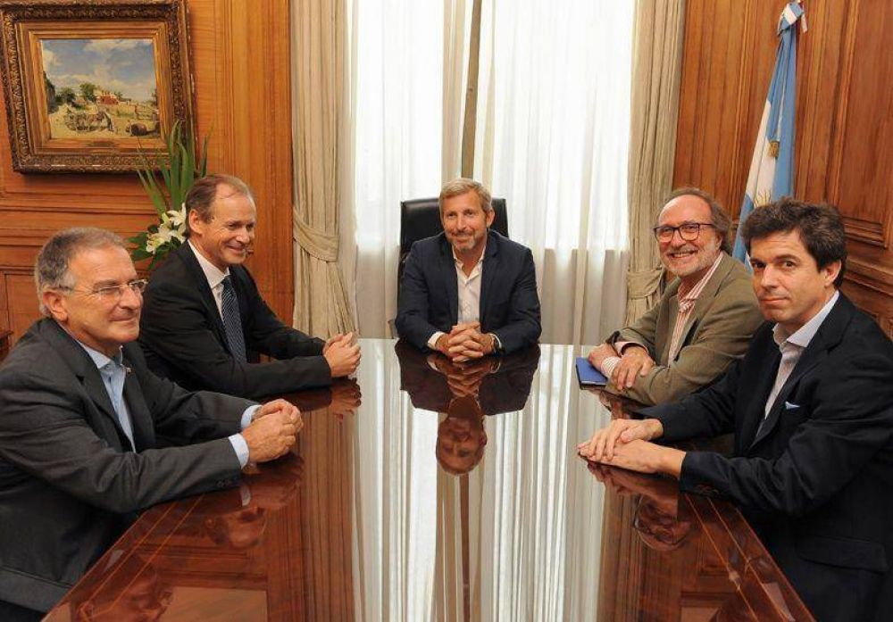 Frigerio y Bordet firmaron un convenio para reparar las defensas de Concordia