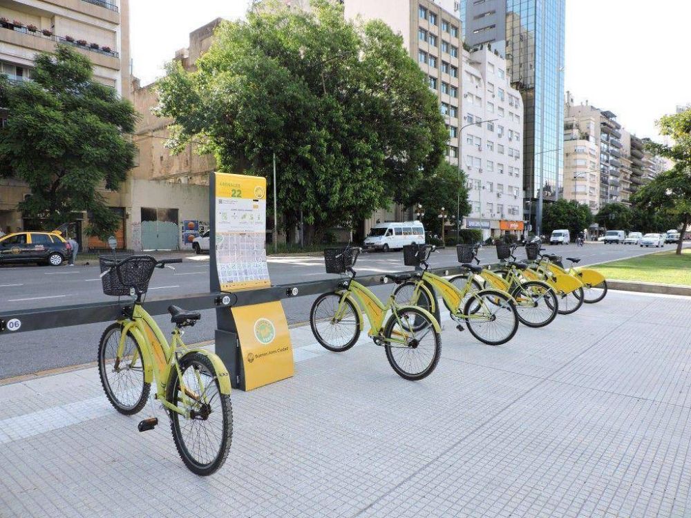 Horacio Rodr�guez Larreta confirm� que retiraron temporalmente las bicis amarillas por actos de vandalismo
