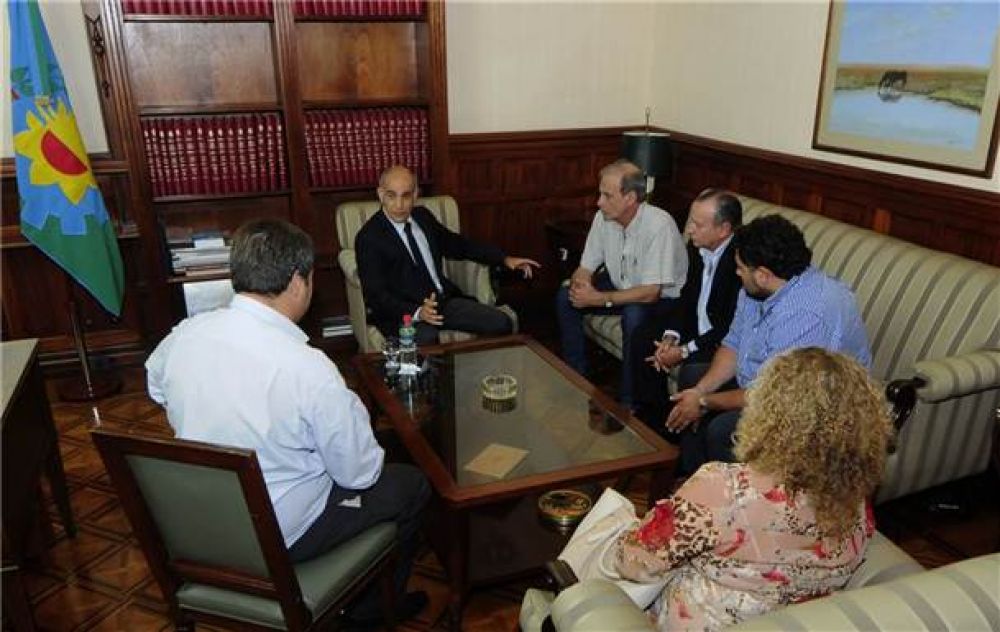 Ricardo Criado y concejales de Cambiemos se reunieron con el vicegobernador de la provincia de Buenos Aires