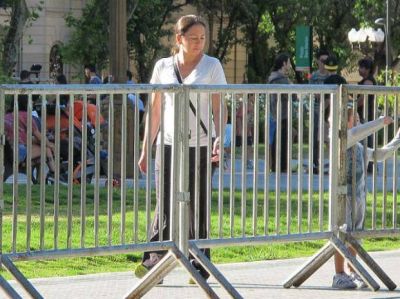 Doble vallado y un fuerte dispositivo de seguridad acompa�ar� la presencia de Macri en Rosario