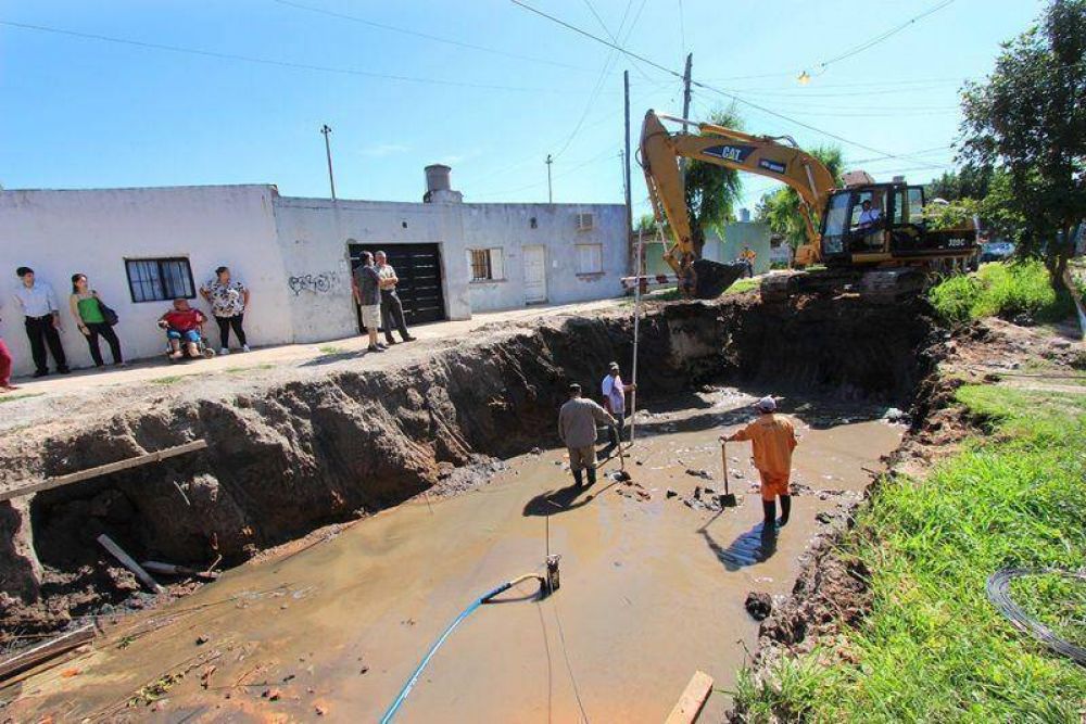 Obras de desag�es: ante ofertas elevadas, el Municipio vuelve a llamar a licitaci�n