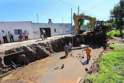 Obras de desag�es: ante ofertas elevadas, el Municipio vuelve a llamar a licitaci�n