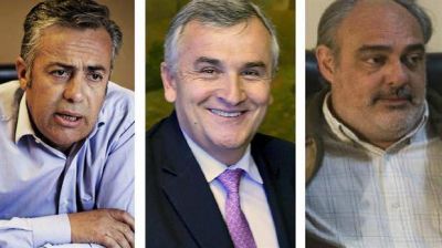 Los mandatarios radicales siguen de cerca y en silencio la negociaci�n de los peronistas