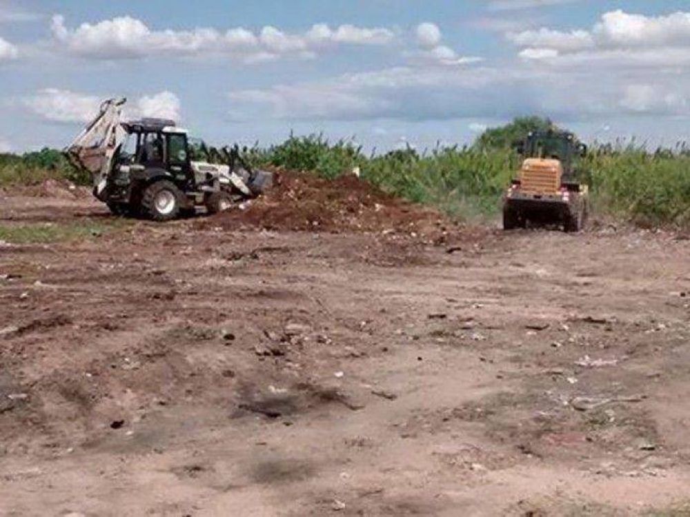 Contin�a la limpieza de minibasurales