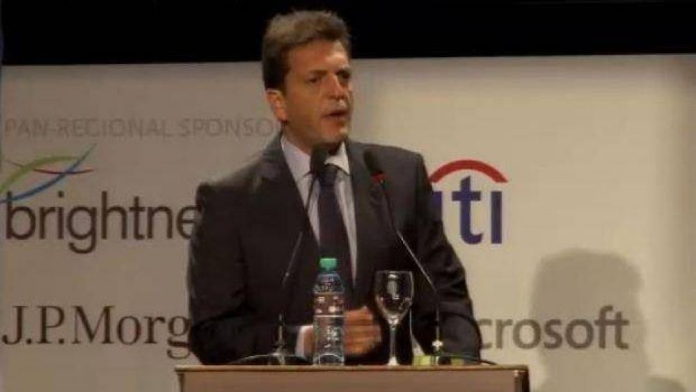 Un toque del Presidente para Massa: �Busca la ventajita�