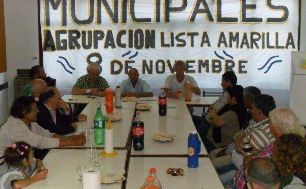 REUNI�N EN EL SINDICATO DE MUNICIPALES