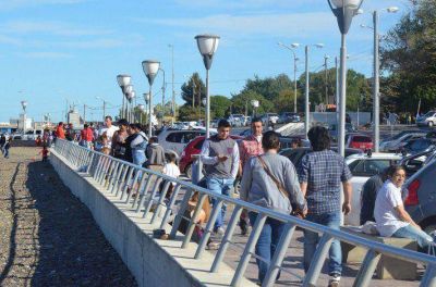 Luque valor� la recuperaci�n de los espacios p�blicos a trav�s de obras