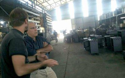 Funcionarios municipales visitaron el Parque Industrial