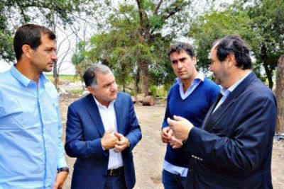 Mosca, Bucca y Pagola estuvieron en Florencio Varela