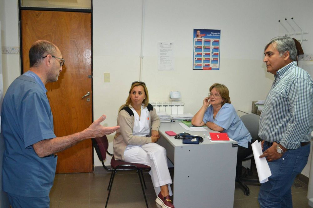 APROSA en Pico Truncado dialog con trabajadores de la salud
