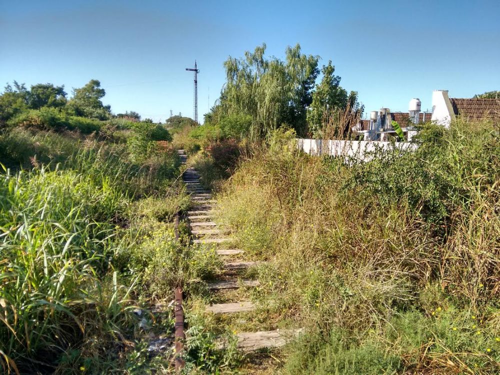 Vecinos se inquietan por el estado de abandono de distintas �reas de la vieja traza ferroviaria