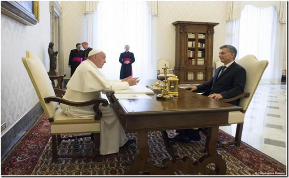 El Papa y el presidente argentino: nada personal