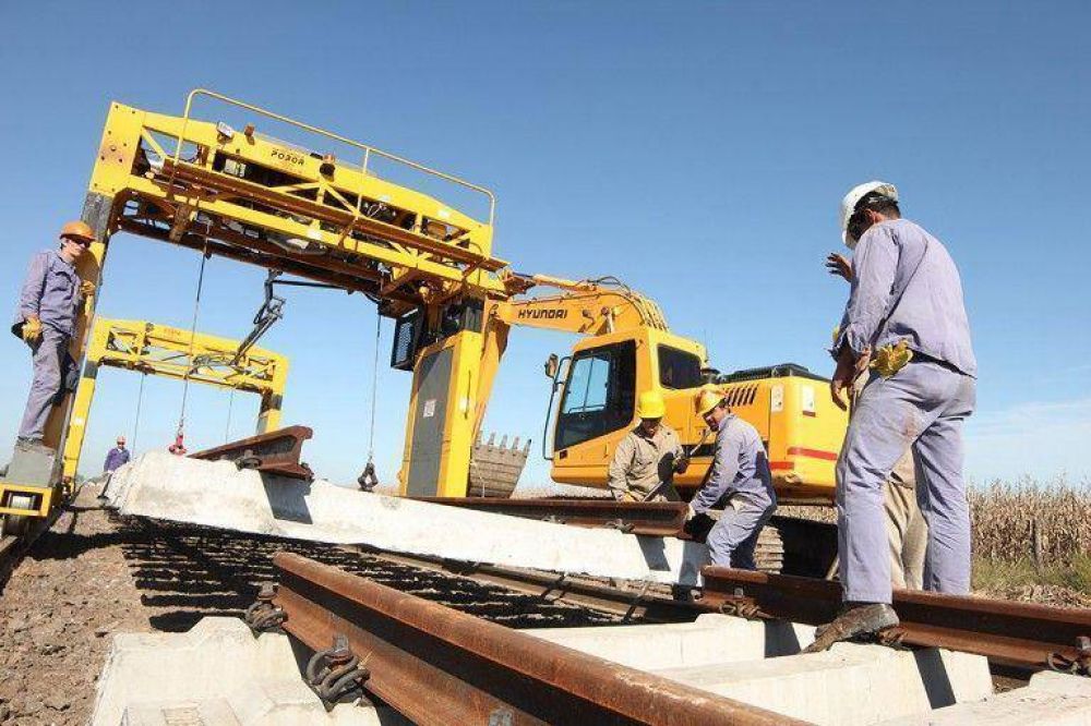 Se reactivan las obras en las v�as Buenos Aires � Rosario