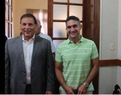 El intendente de San Juan visit� San Luis y estuvo con Ponce