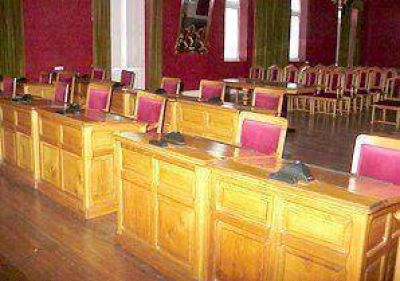 Clausuraron el Sal�n Rojo del palacio municipal