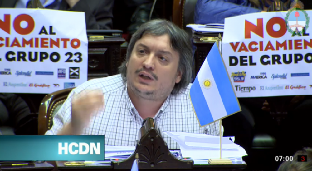 Diputados se encamina a avalar el acuerdo con los buitres tras 20 horas de sesi�n