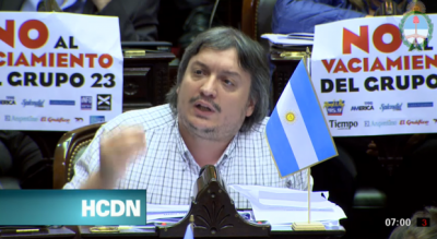 Diputados se encamina a avalar el acuerdo con los buitres tras 20 horas de sesi�n