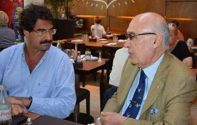 Encuentro de Gorosito con el Ministro de Agroindustria de la pcia.de Bs. As Ing. Leonardo Sarquis