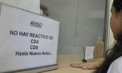 Denuncian que Naci�n dej� de enviar reactivos para testeo de VIH